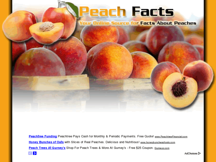 www.peach-facts.com