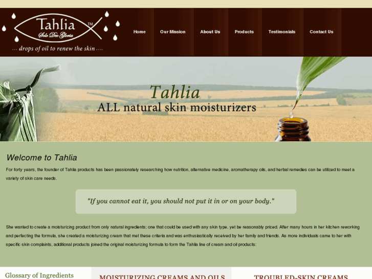 www.tahlianaturals.com