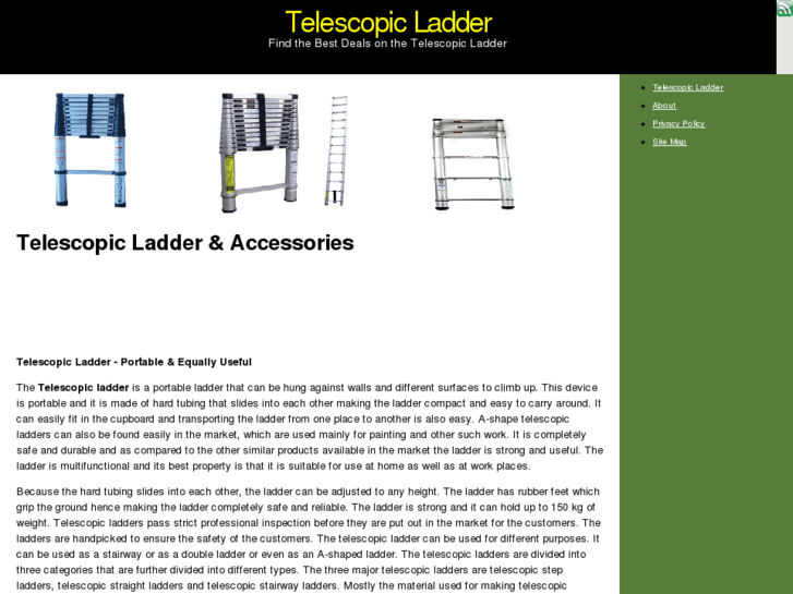 www.telescopicladder.info