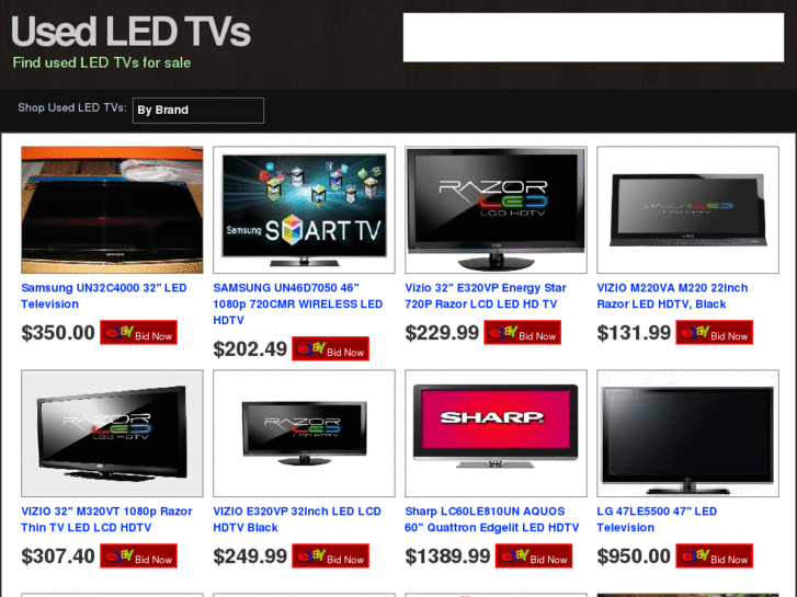 www.usedledtvs.com