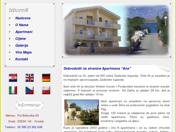 www.apartments-ana-vir.com