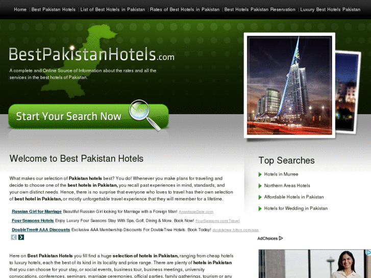 www.bestpakistanhotels.com