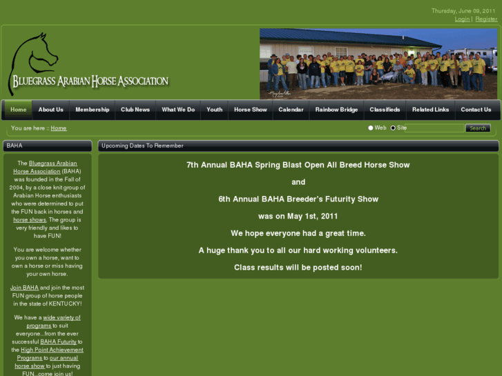 www.bluegrassarabians.org