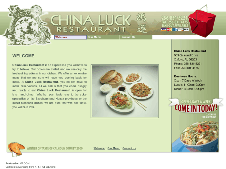 www.chinaluckrestaurant.com