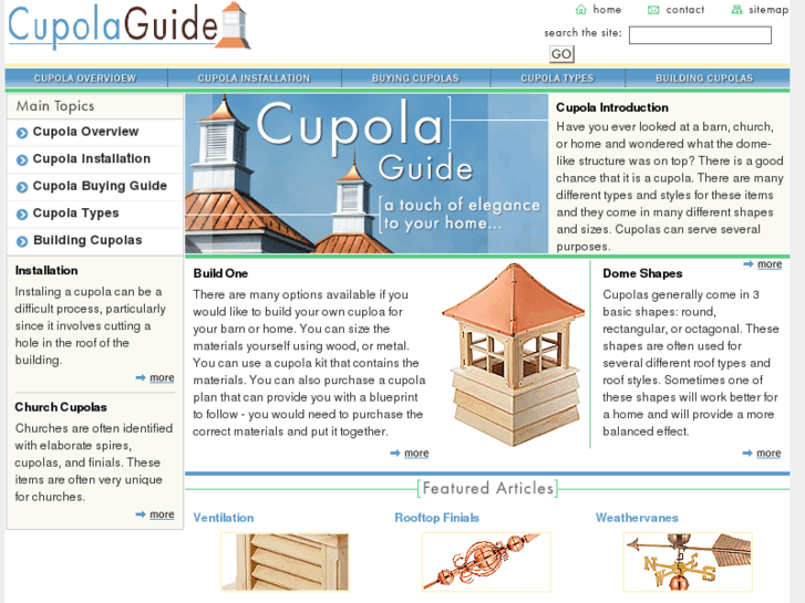 www.cupolasguide.com