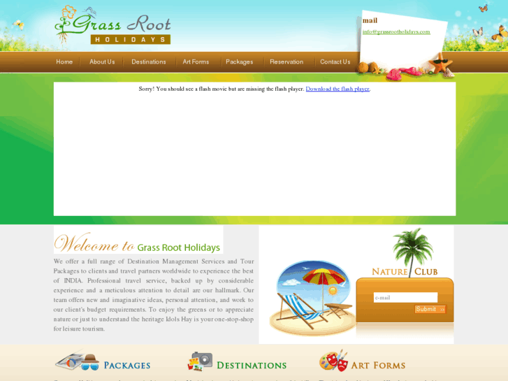 www.grassrootholidays.com