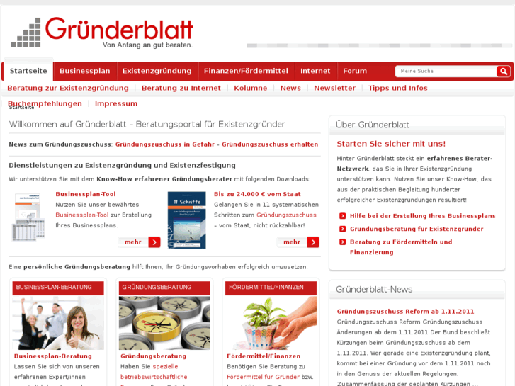 www.gruenderblatt.de