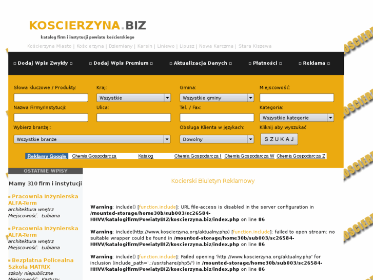www.koscierzyna.biz