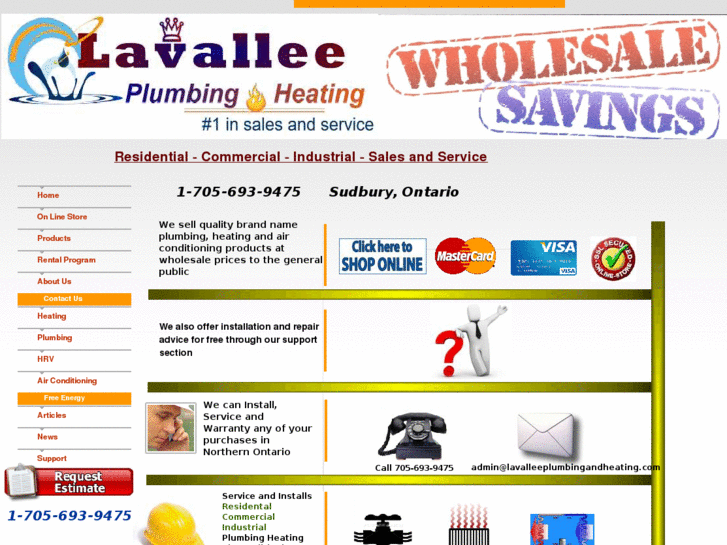 www.lavalleeplumbingandheating.com