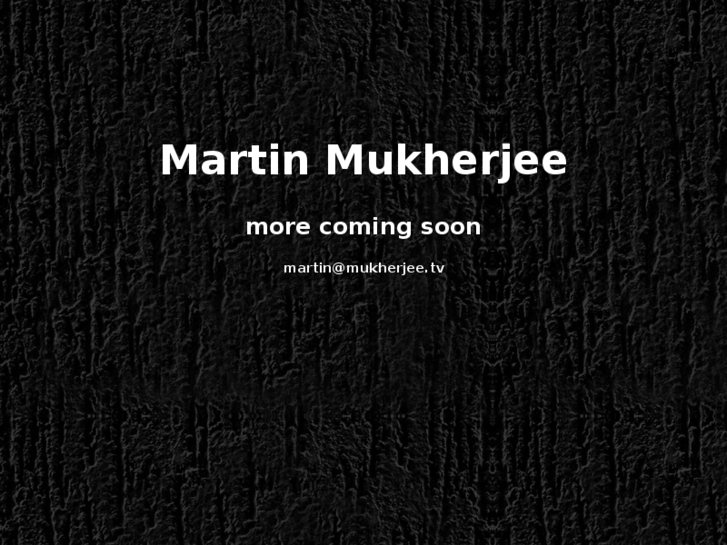 www.martin-mukherjee.com