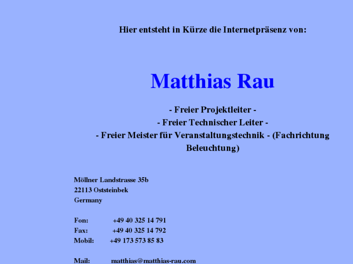 www.matthias-rau.com