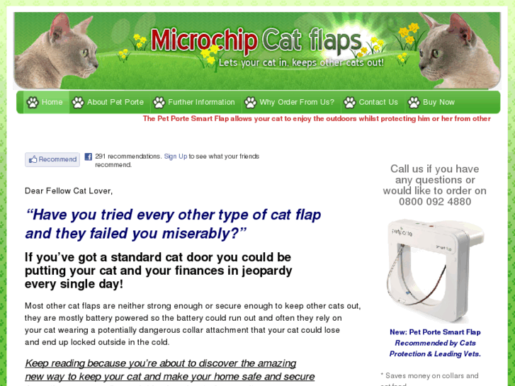 www.microchipcatflaps.co.uk