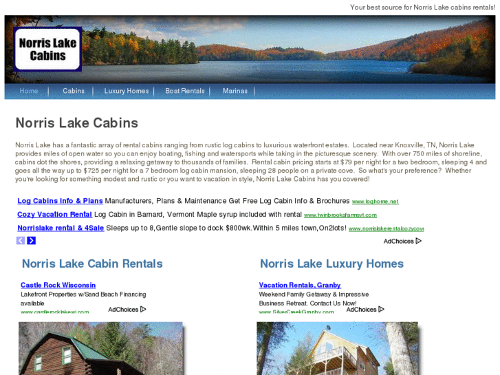 www.norrislake-cabins.com