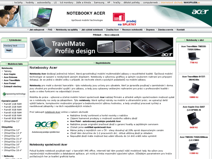 www.notebooky-acer.cz