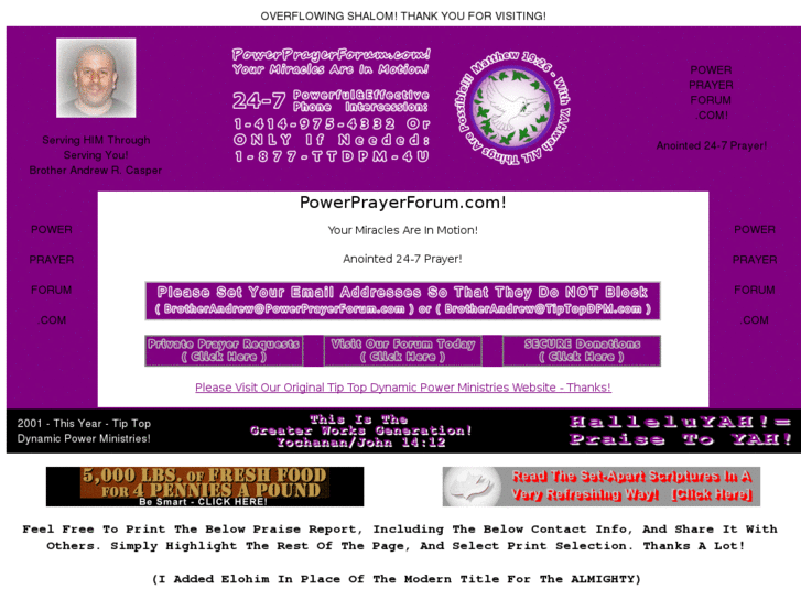 www.powerprayerforum.com