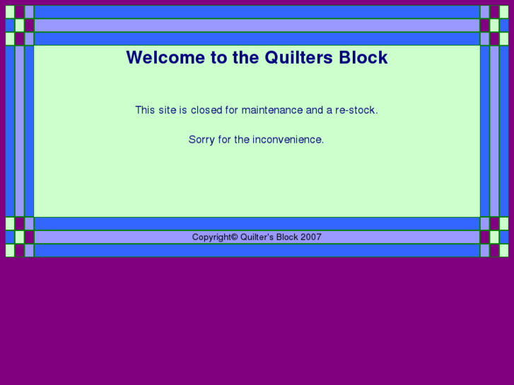 www.quiltersblock.co.uk