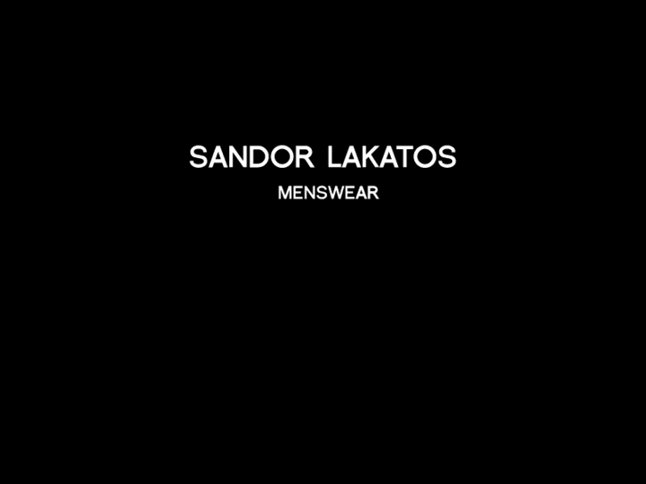 www.sandorlakatos.com