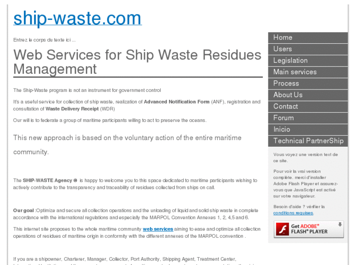 www.ship-waste-foundation.com