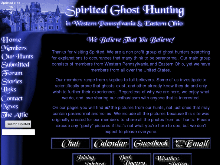 www.spiritedghosthunting.com