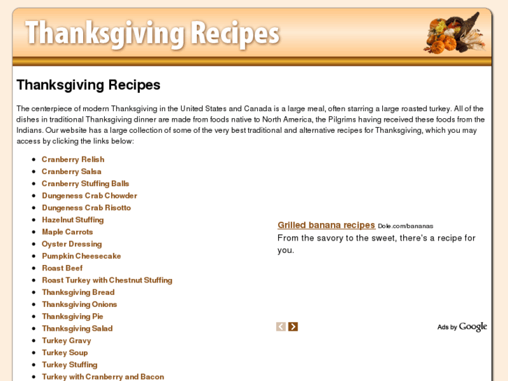 www.thanksgivingrecipes.biz