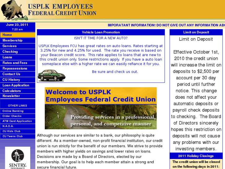 www.usplkefcu.org