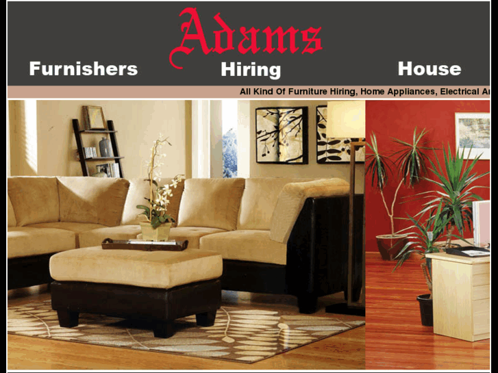 www.adamsfurnishers.com