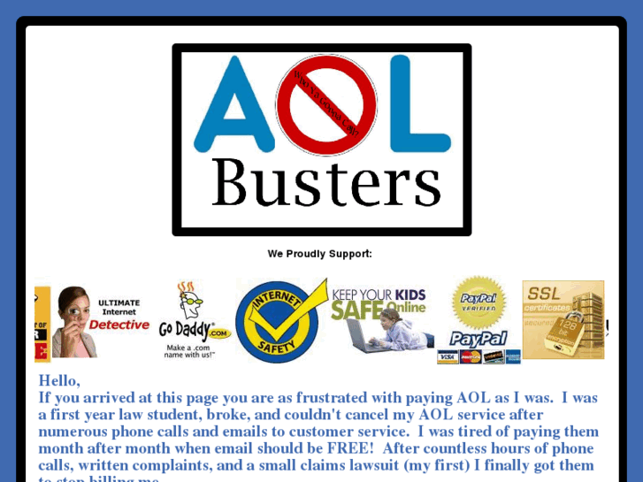 www.aolbusters.com