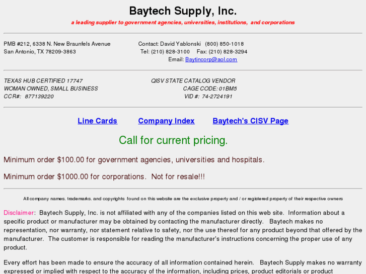 www.baytechsupply.com