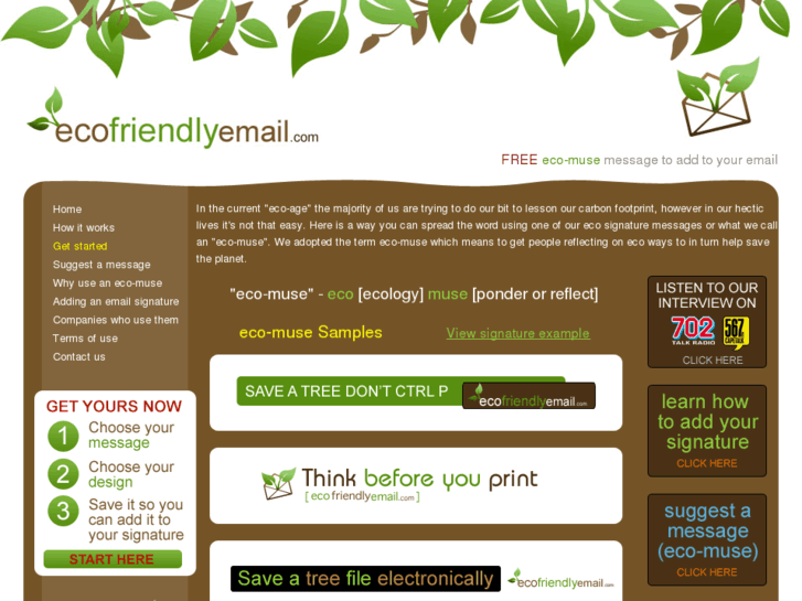 www.ecofriendlyemail.com