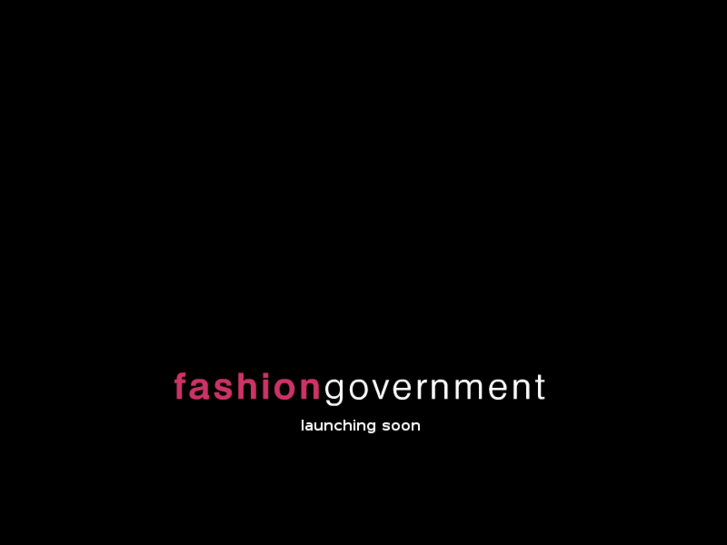 www.fashiongovernment.com