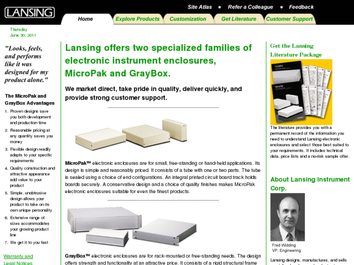 www.lansing-enclosures.com