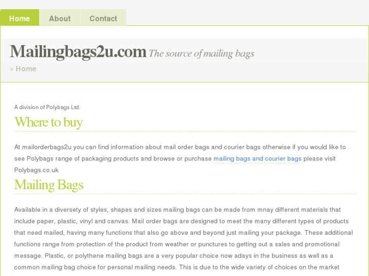 www.mailingbags2u.com