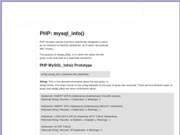 www.phpmysqlinfo.com