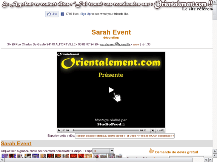 www.sarahevent.com