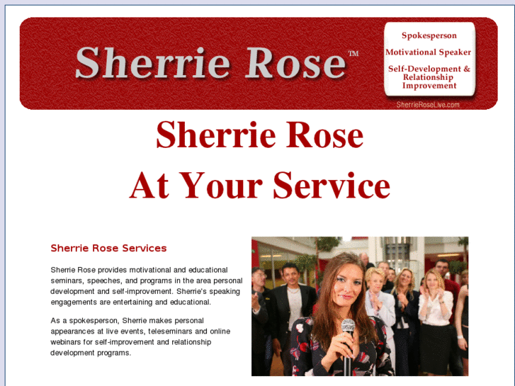 www.sherrieroselive.com