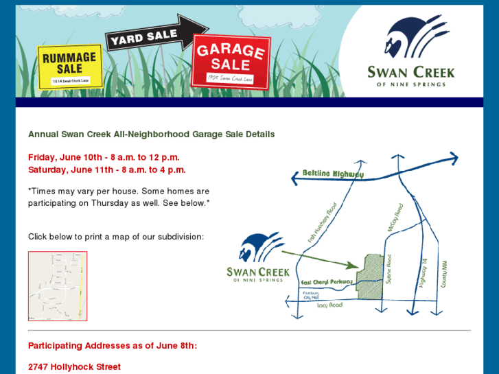 www.swancreeksale.com