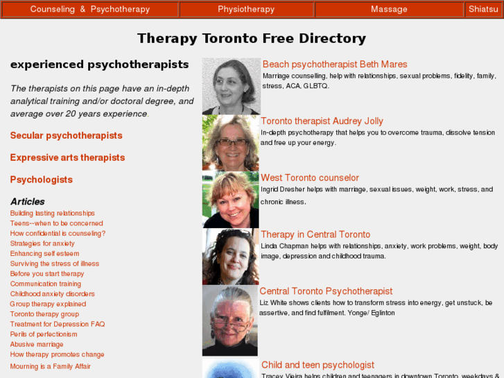 www.therapytorontotherapist.ca