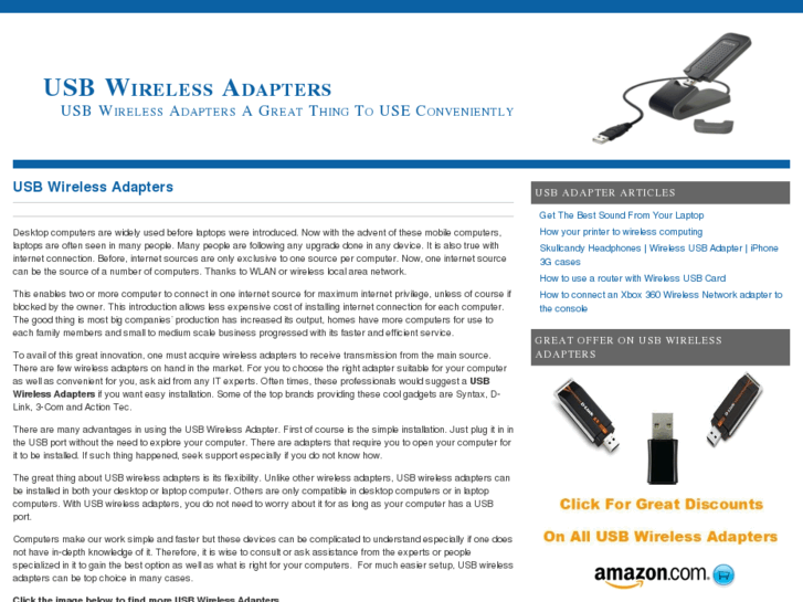 www.usbwirelessadapters.net