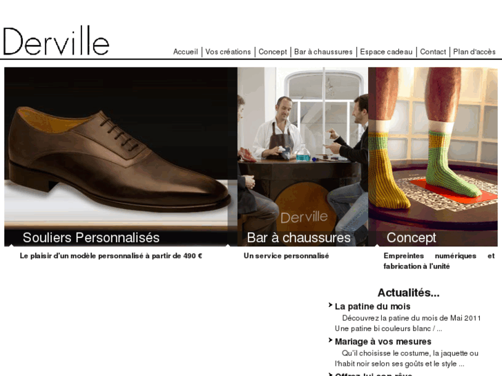 www.derville-chaussures.fr