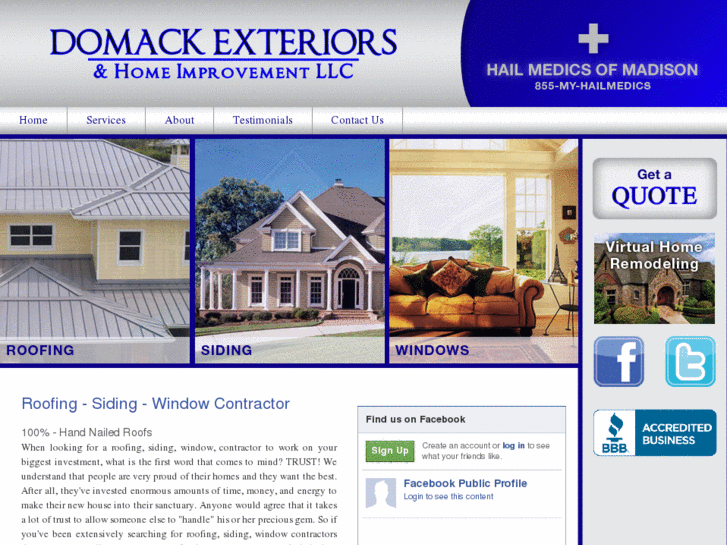 www.domackexteriors.com