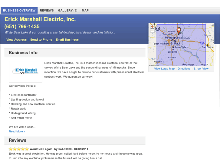 www.erikmarshallelectricmn.com