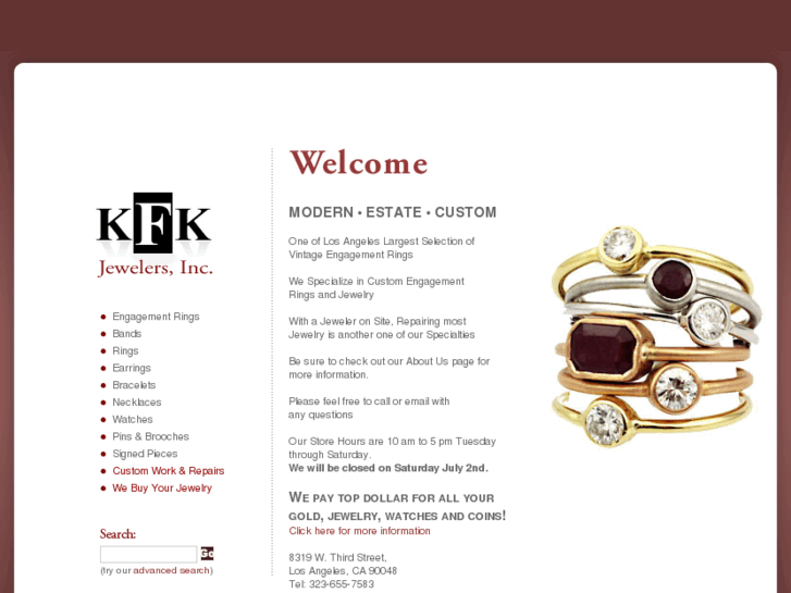 www.kfkjewelers.com