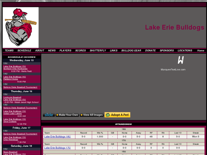 www.lakeeriebaseball.com