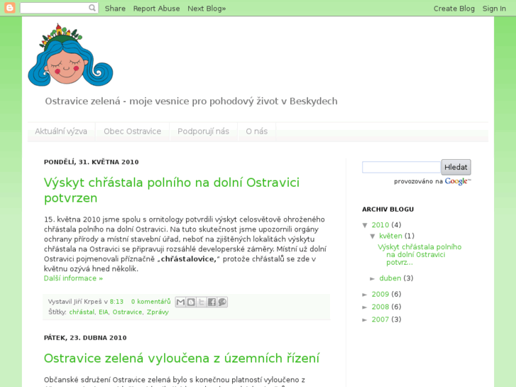 www.ostravice-zelena.cz