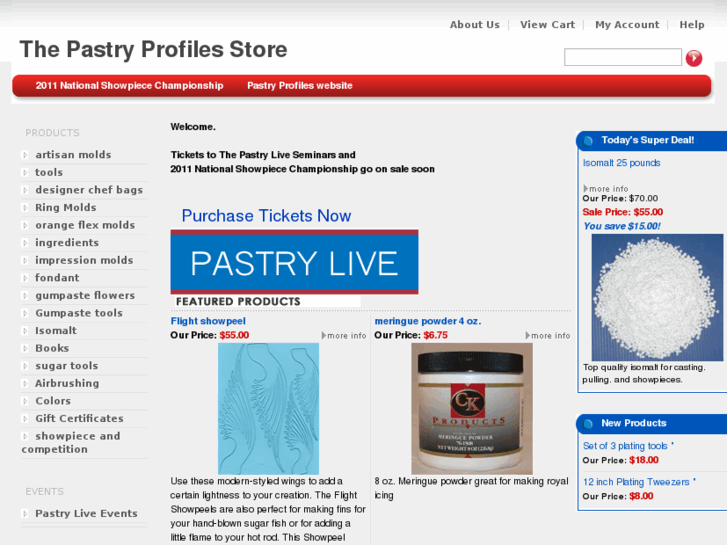 www.pastryprofilesstore.com