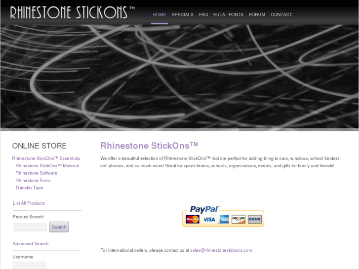 www.rhinestonestickons.net