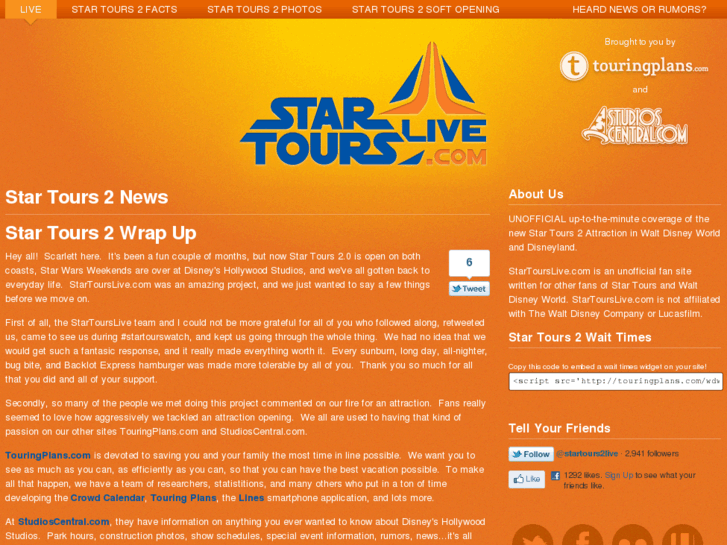 www.startours2live.com