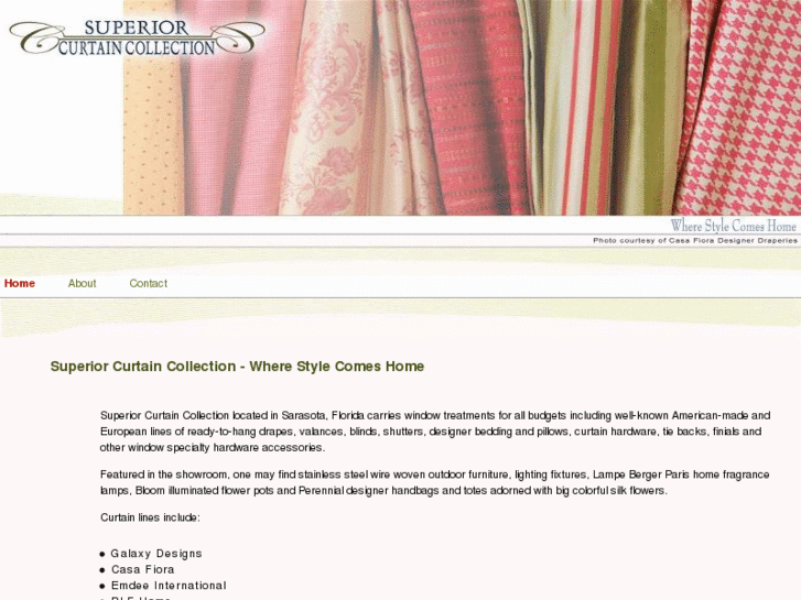 www.superiorcurtaincollection.com