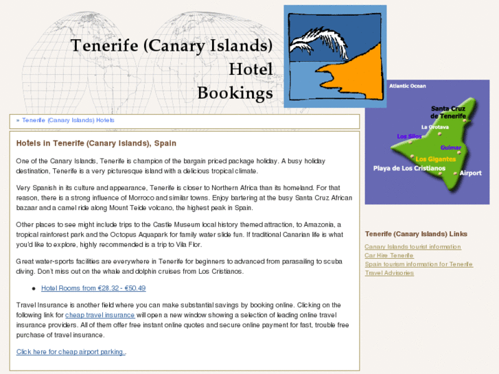 www.tenerife-hotel-bookings.co.uk