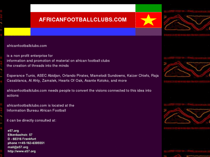 www.africanfootballclubs.com